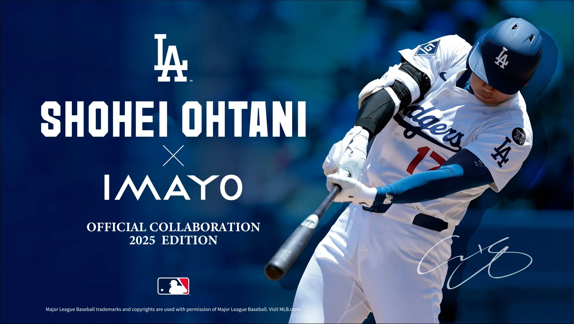 大谷翔平とIMAYOの公式コラボレーション2025エディション
