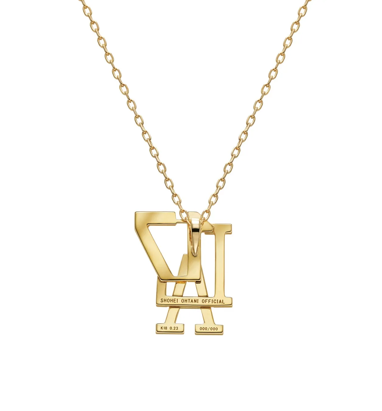 SHOHEI OHTANI OFFICIAL LAネックレス