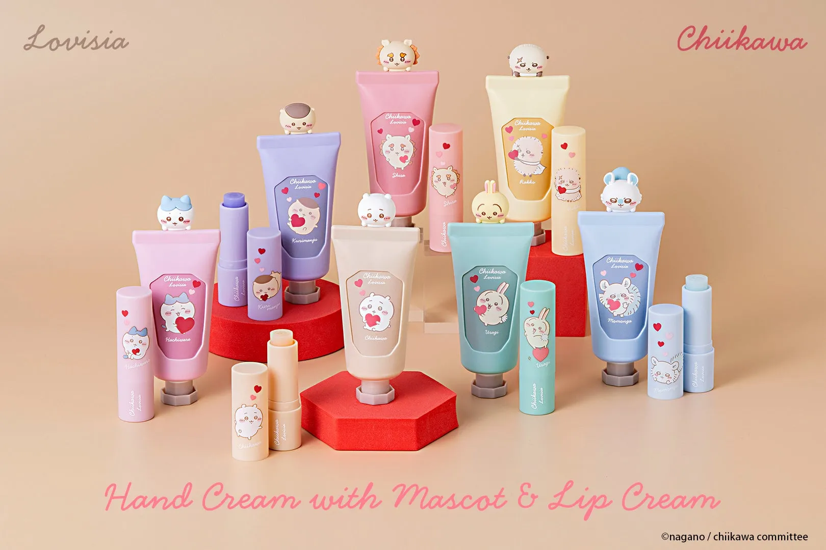 【Lovisia×ちいかわ】反則級の可愛さ！マスコットハンドクリーム＆リップ全種を徹底解説
