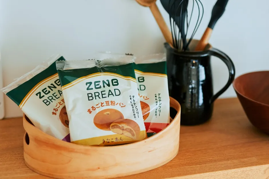ZENB BREAD まるごと豆粉パ・ きなこあん グルテンフリー