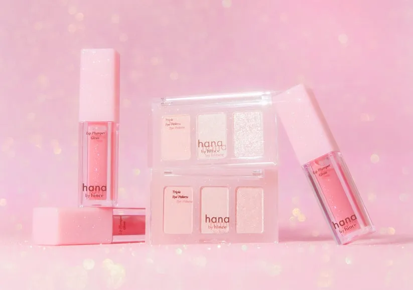 Lip Plumper Gloss hana by hince Triple Eye Palette hana by hince