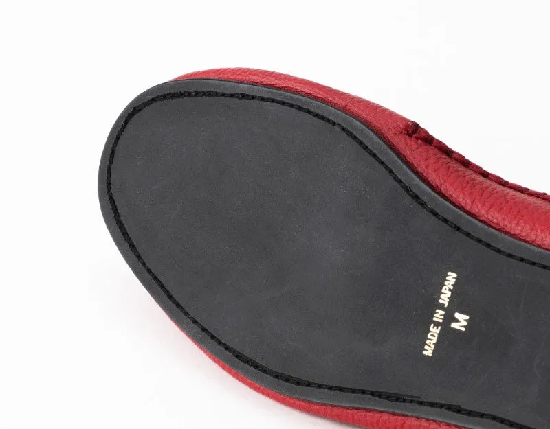 赤い靴底、MADE IN JAPAN