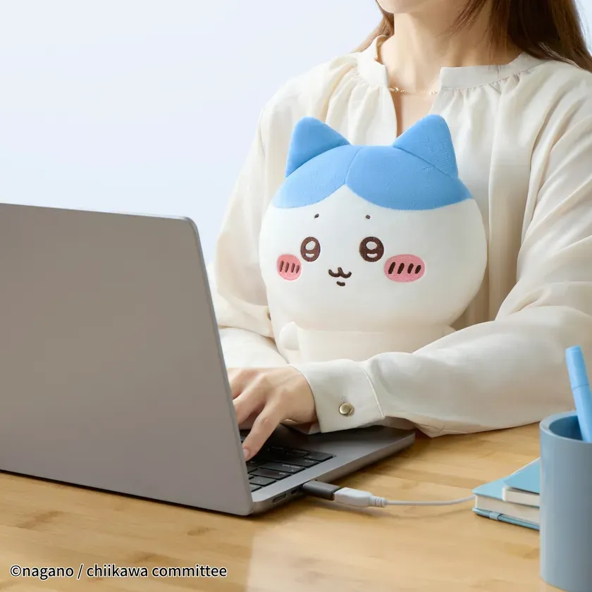 あったかぬいぐるみ ハチワレ イメージ1