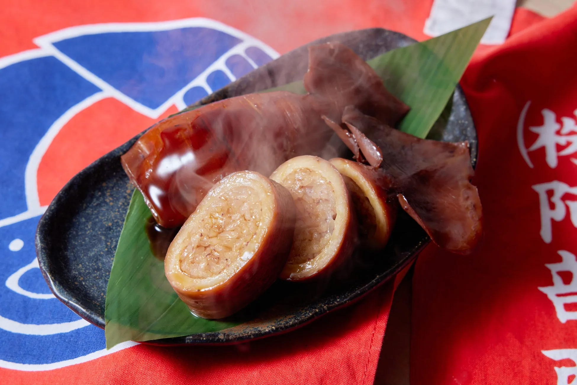 温かいイカめし