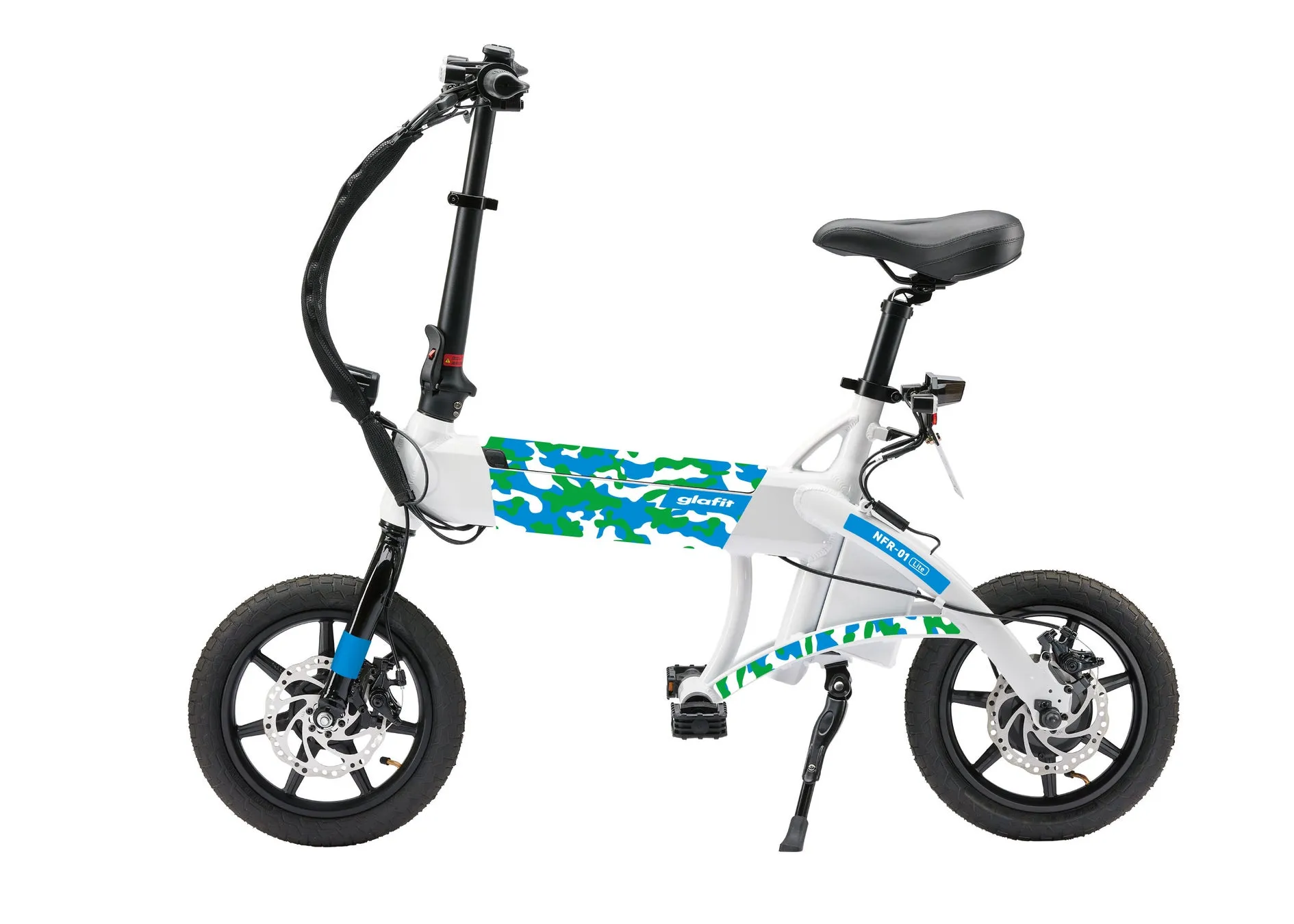 【ファミマ限定】NFR-01電動サイクルに驚きの迷彩カラー!街が遊び場に変わる特定原付体験