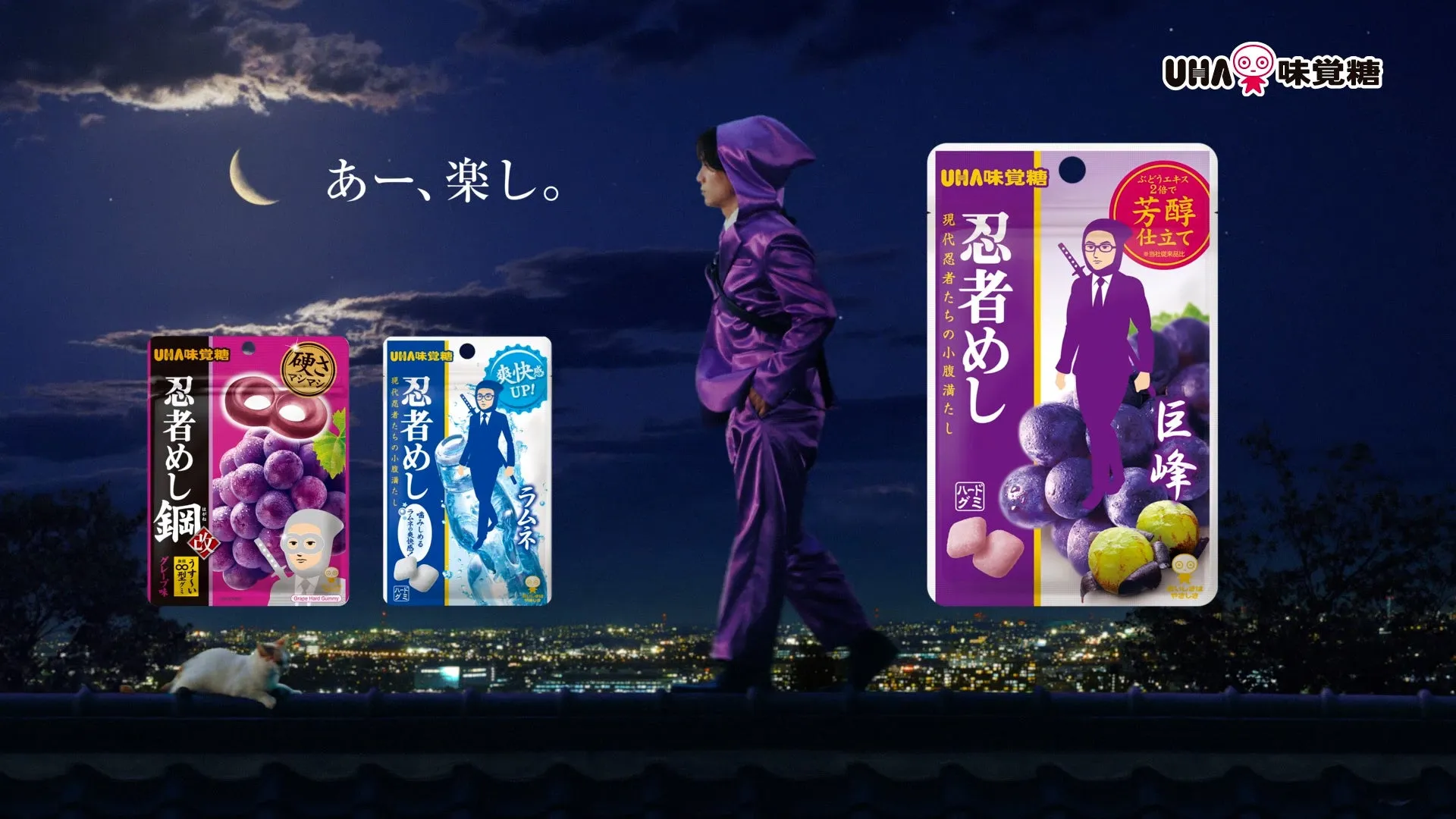 UHA味覚糖 忍者めし新CM