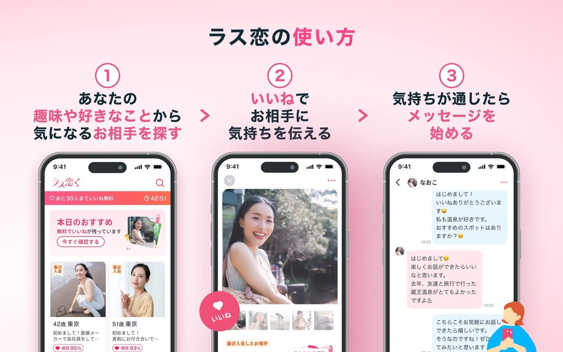 ラス恋の使い方画像