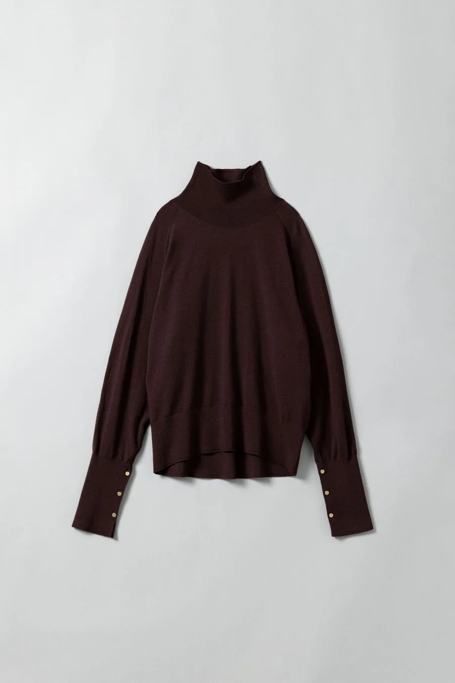 モデル着用 エブリタートルニット