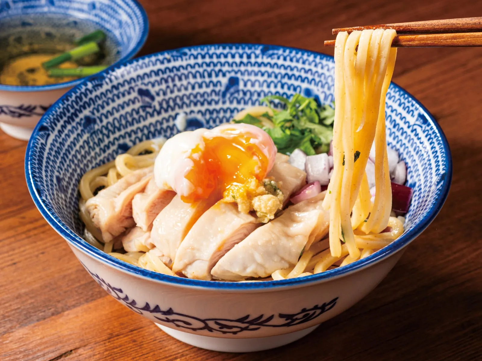 茹で鶏のまぜ麺