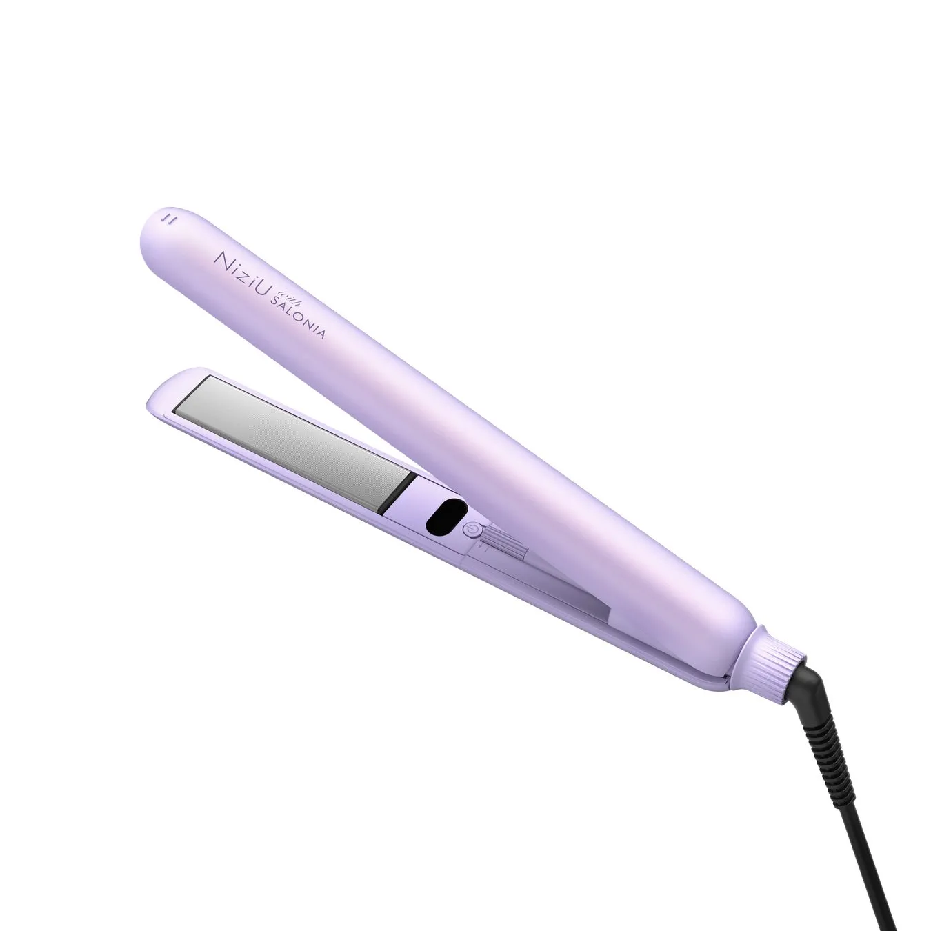 SALONIA SMOOTH SHINE STRAIGHT HAIR IRON プリズムパープル