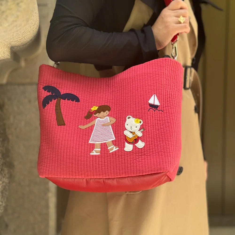 ハワイモチーフのvoyageバッグ