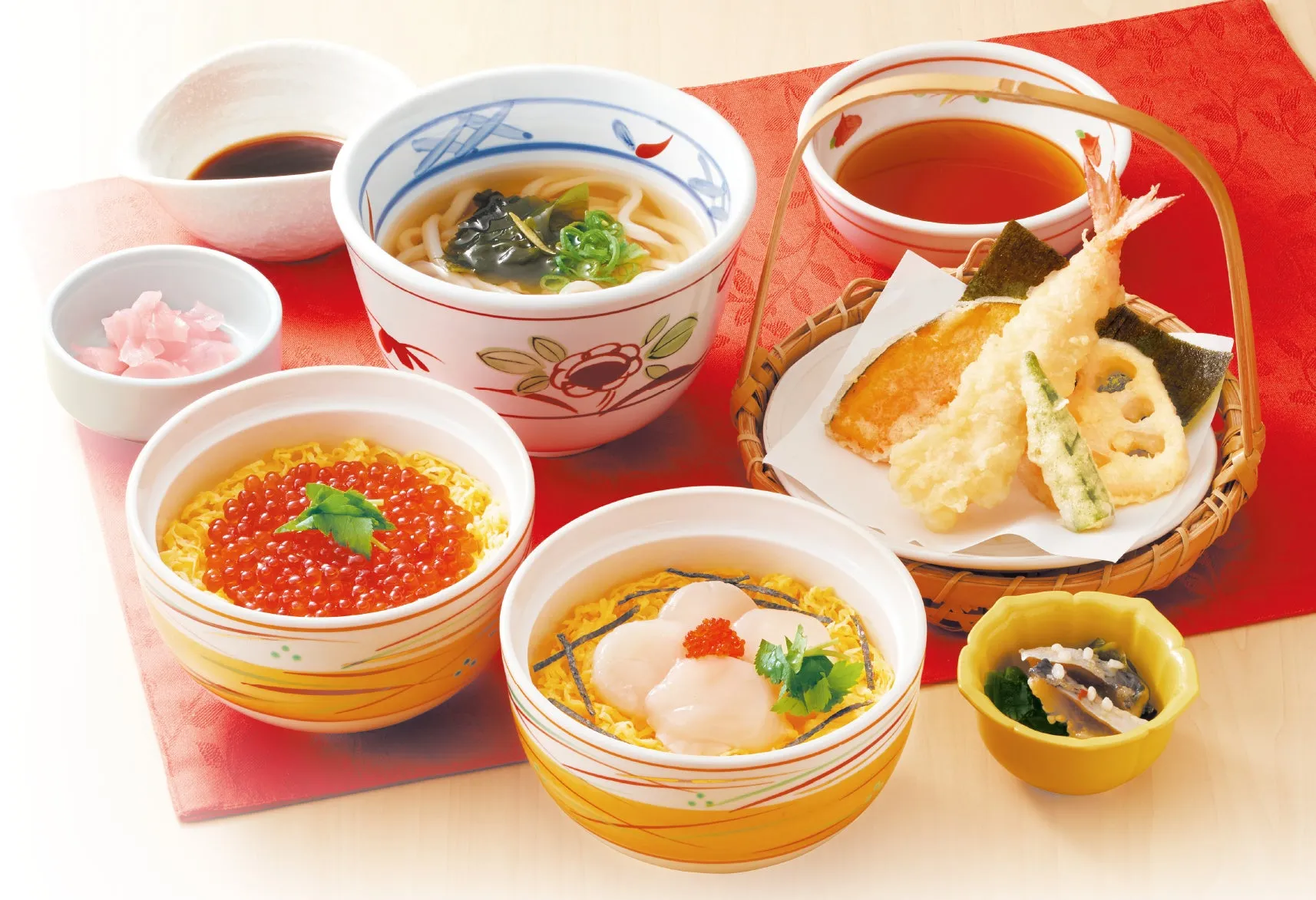 選べる北海ミニ丼セット