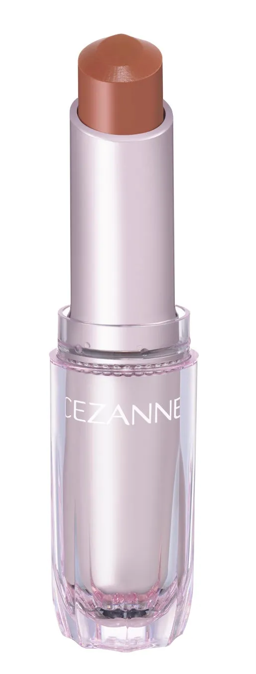 CEZANNEのリップスティックの画像です。色はブラウン系です。