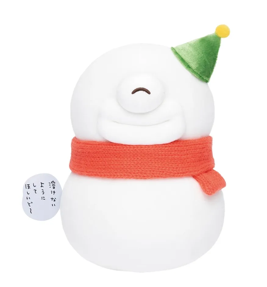 雪だるまのぬいぐるみ