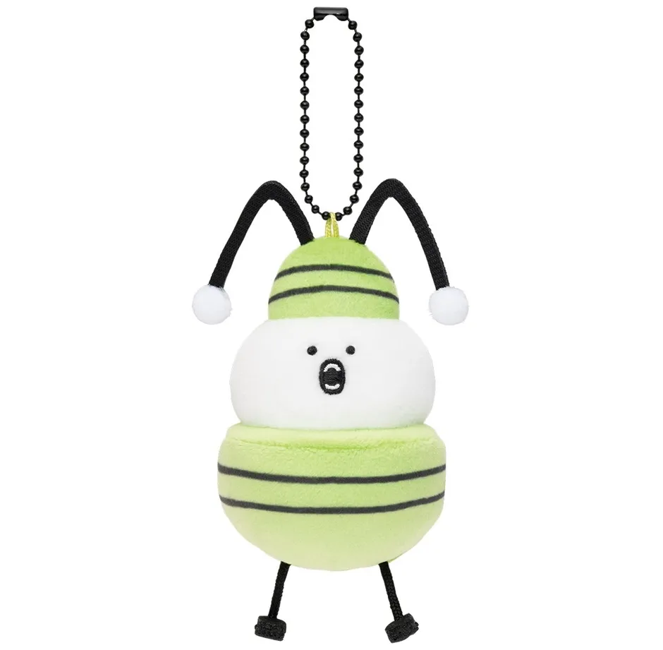 蜂のキャラクターのぬいぐるみ