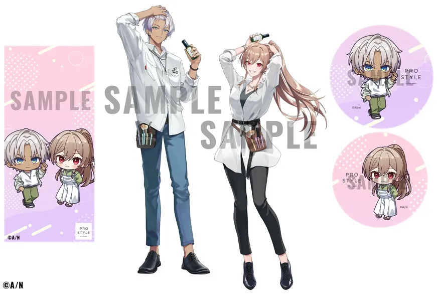 2人のキャラクターが描かれたイラストと、PRO STYLEの文字が見える。