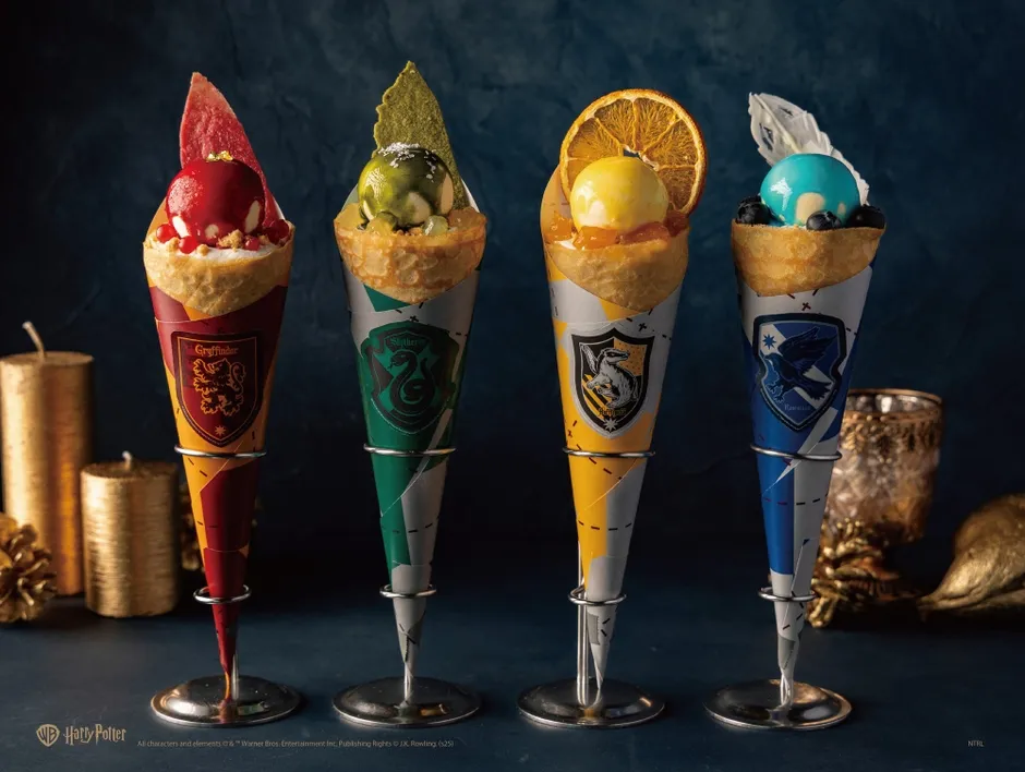  【ハリー・ポッター】推し寮を「食べる」魔法体験！横浜.17カフェ限定クレープ完全ガイド