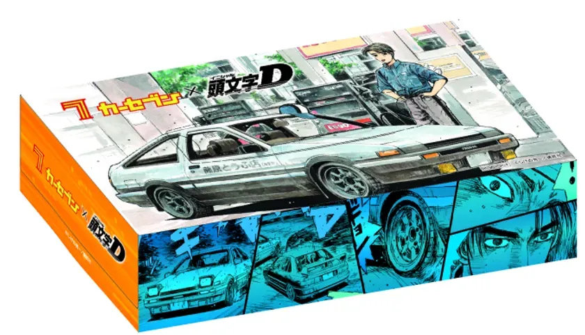7-Eleven x 頭文字D ボックスティッシュ