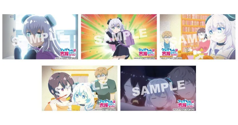 アニメ「アルマちゃんは家族になりたい」のカード画像です。様々なシーンが描かれています。