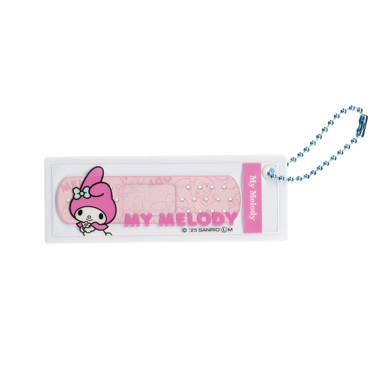 マイメロディの絆創膏キーホルダー