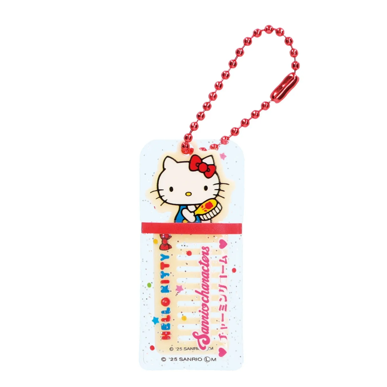 ハローキティのコームアクリルチャーム