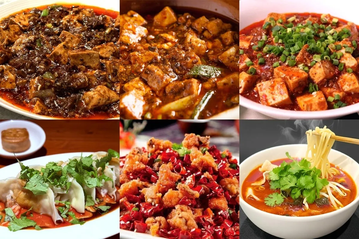 多様な中華料理