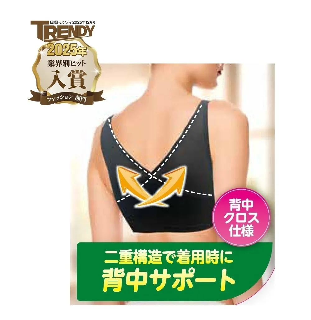 CLOSSHI姿勢サポートブラジャー着用イメージ