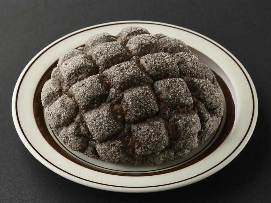 ブラックココアメロンパン実物