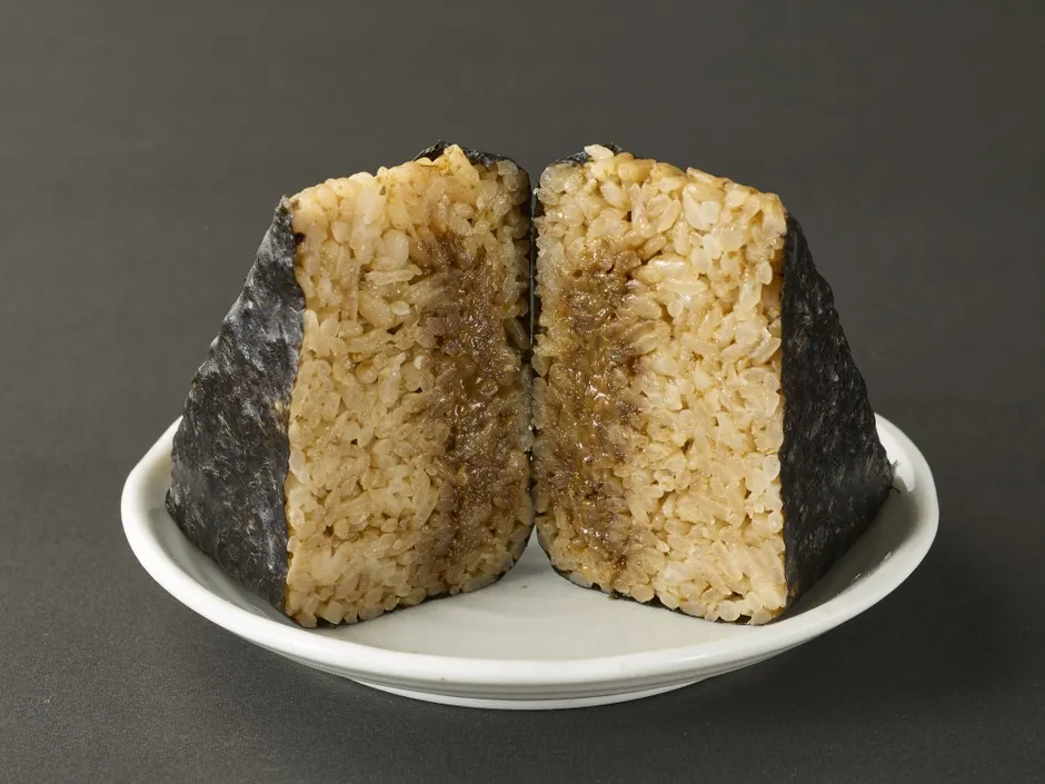 のりノリ海苔!おにぎり断面