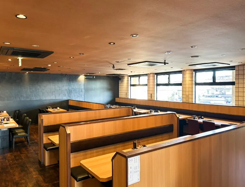 レストランのインテリア