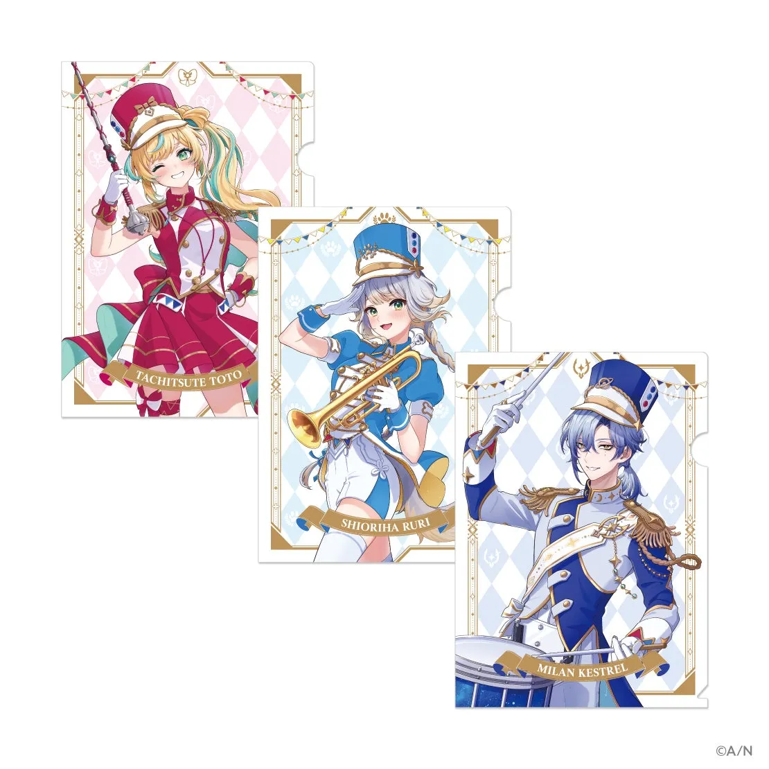 みたらし団 2周年記念イラスト（クリアファイル参照）