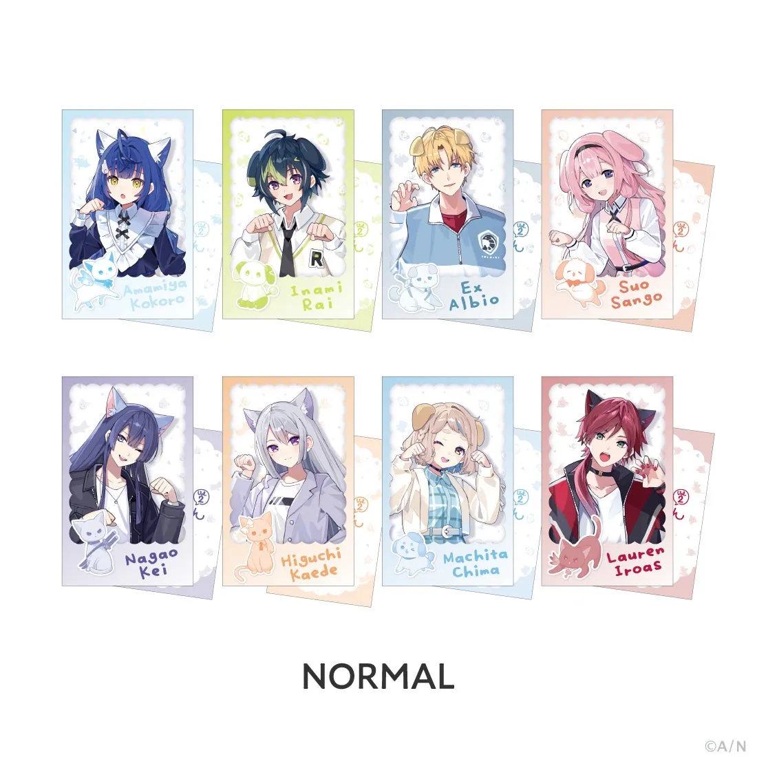 ランダムチェキ風カード NORMAL