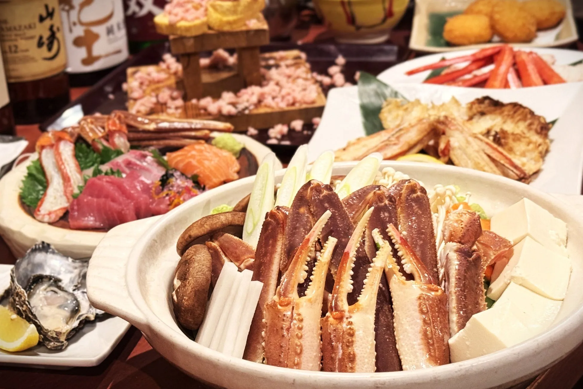 【知ってた？】大阪本町「にほんいち」の蟹づくし鍋が“プレミアム飲み放題”で冬の宴会を支配！