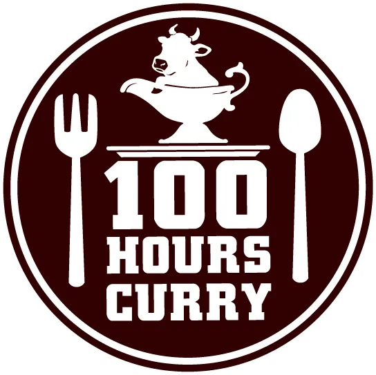 100 HOURS CURRYのロゴ
