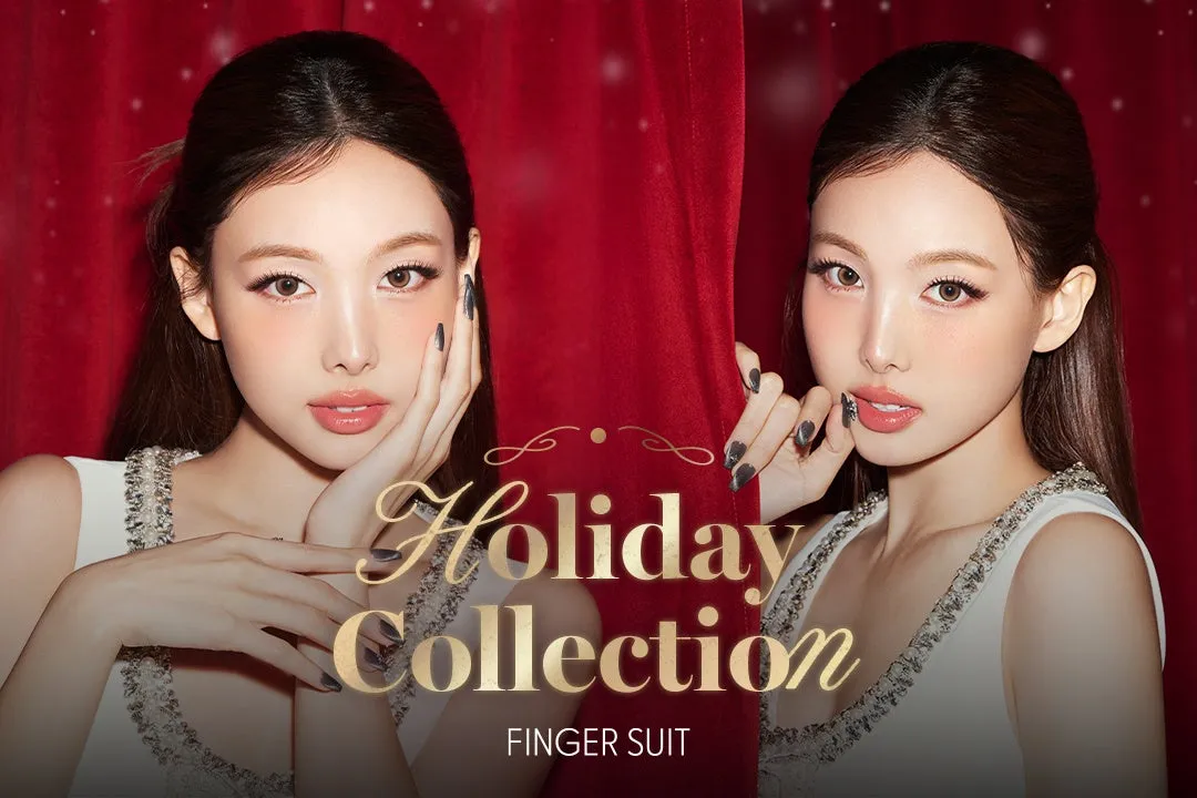  TWICEナヨンも絶賛！【FINGER SUIT】ホリデーネイルで指先に魔法を