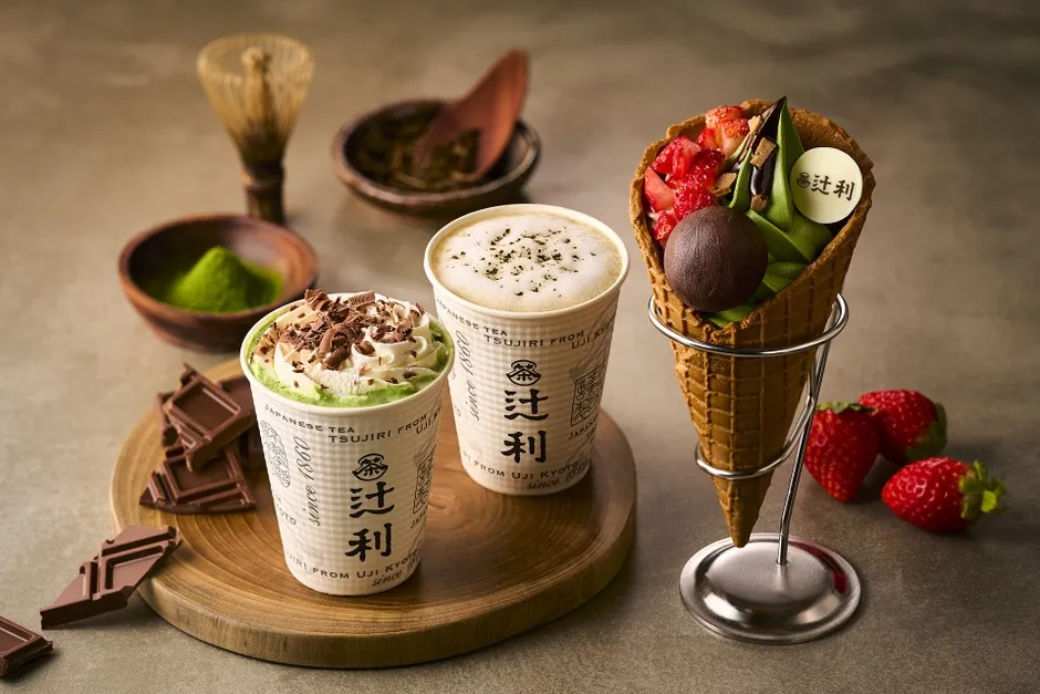 辻利の冬は「濃厚抹茶ショコラ」が主役！老舗が贈る、至福の限定スイーツ＆ドリンク体験