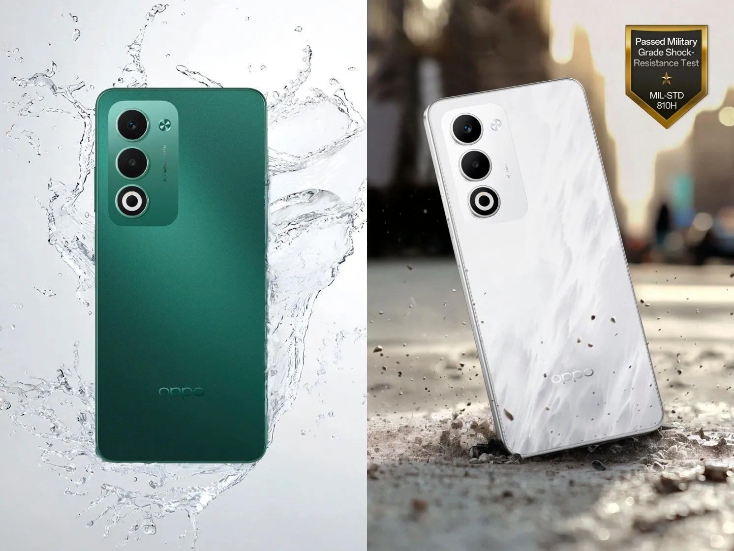 耐衝撃性をアピールするロゴ