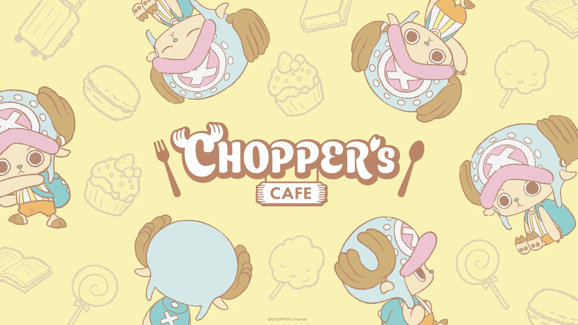  【CHOPPER's CAFE完全ガイド】渋谷で出会う「現実世界のチョッパー」に胸キュン！