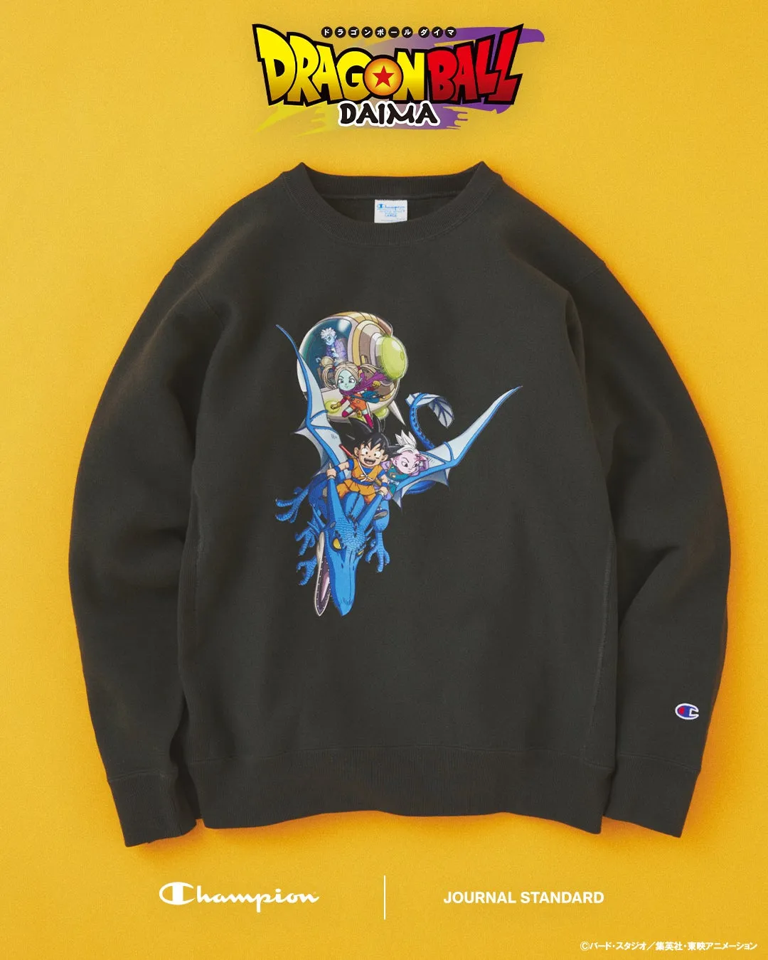 黒色のトレーナー、キャラクターとロゴ