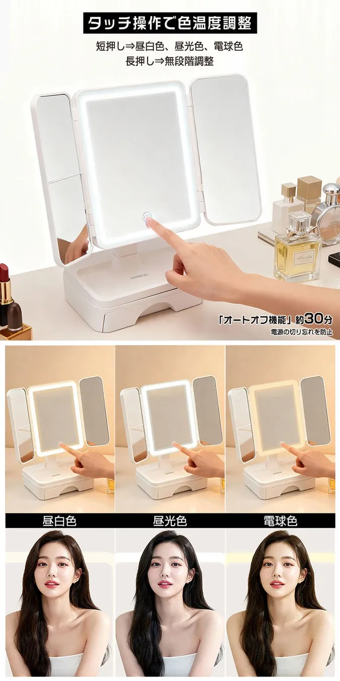 LEDライトの調光・調色機能