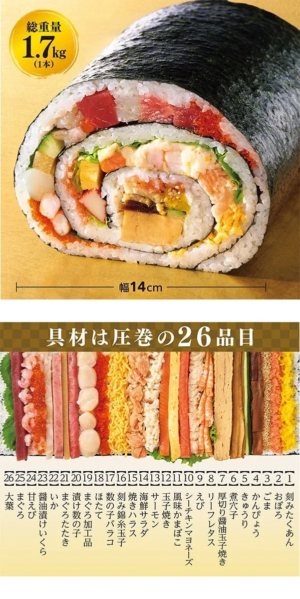 26品目ごくぶと巻の断面写真