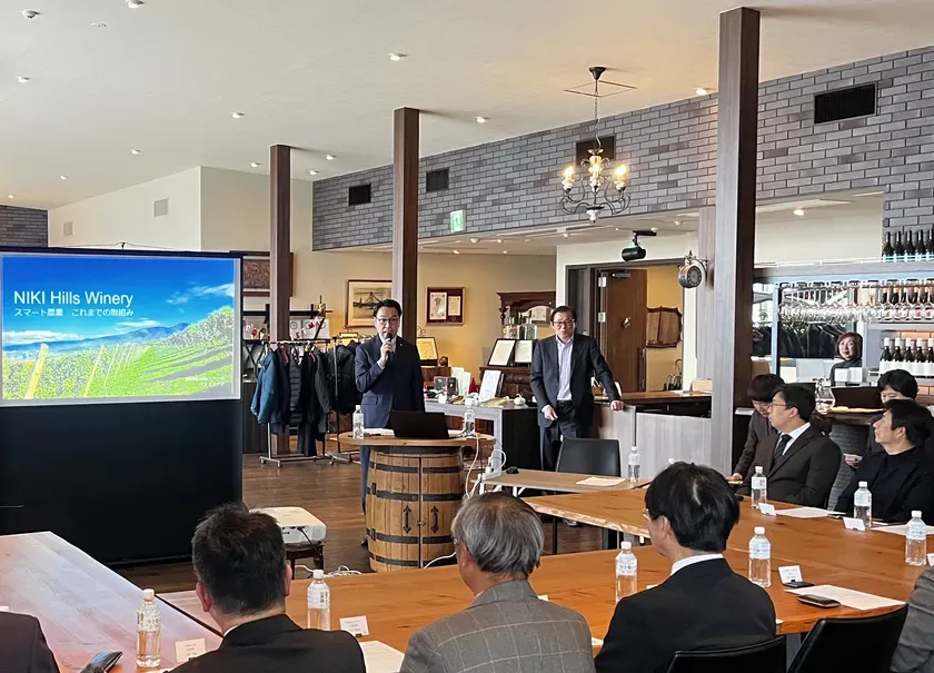 仁木町 佐藤町長のあいさつ