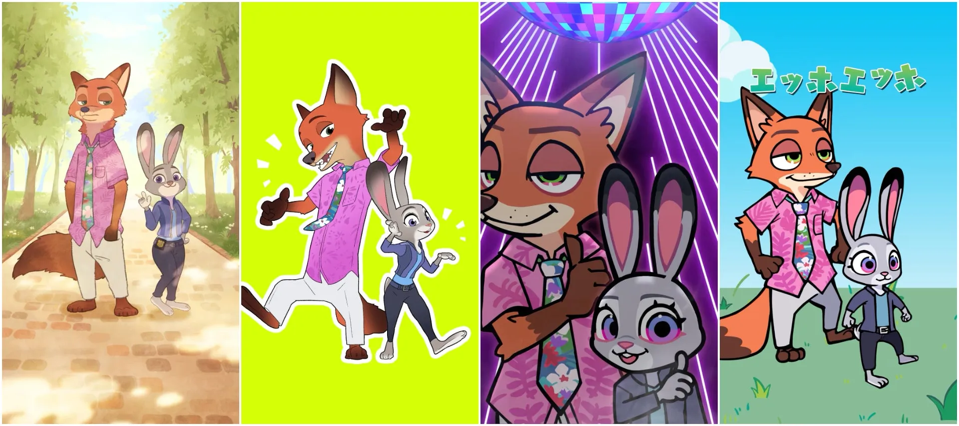 ズートピア２ コラボイラスト