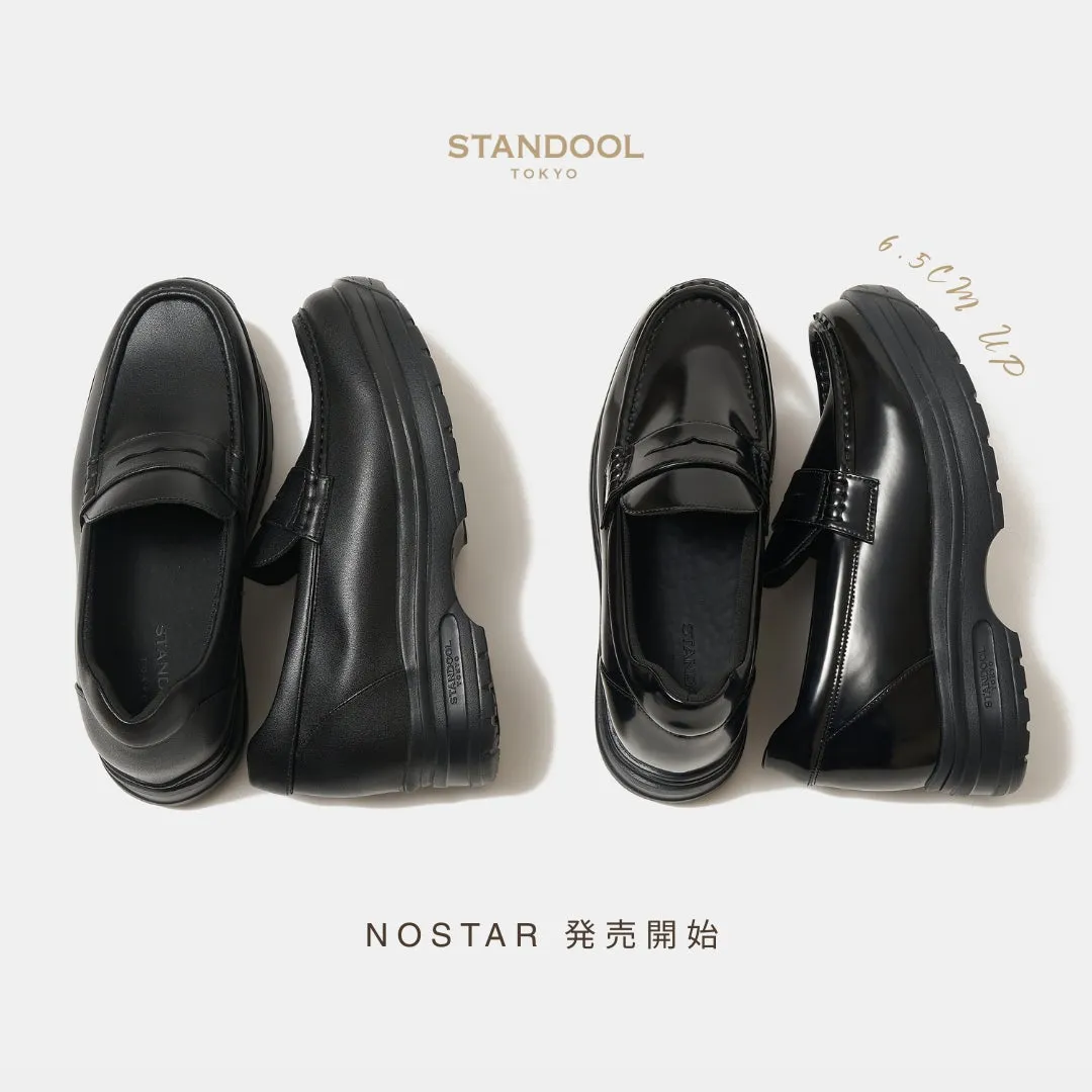 【NOSTAR】バレない6.5cmヒールアップ!洗練ローファースニーカーの新常識