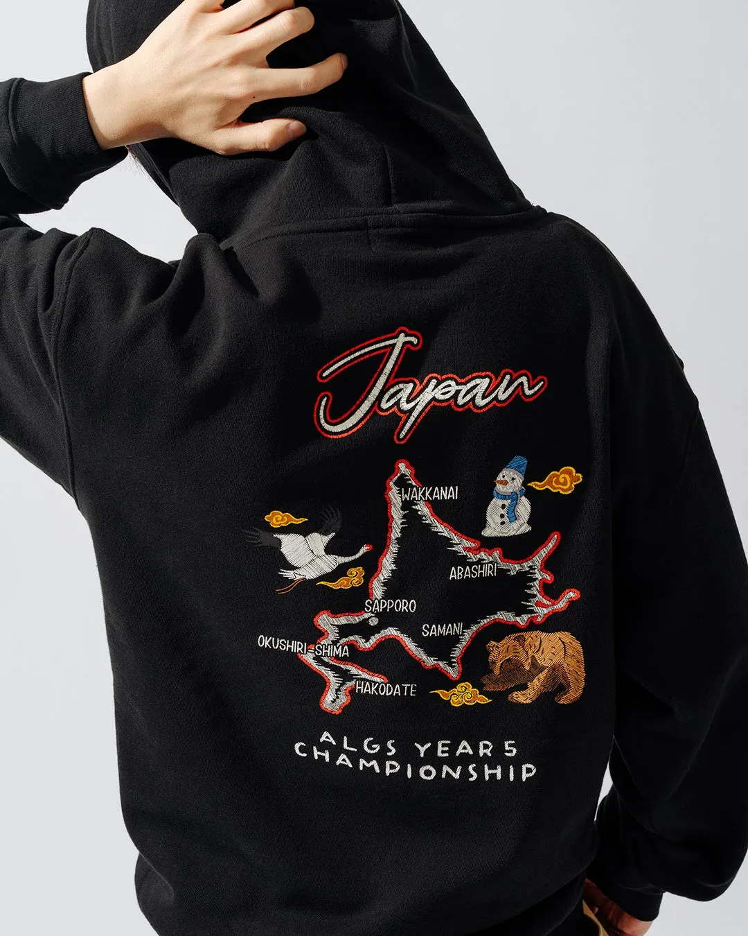 北海道デザインパーカー