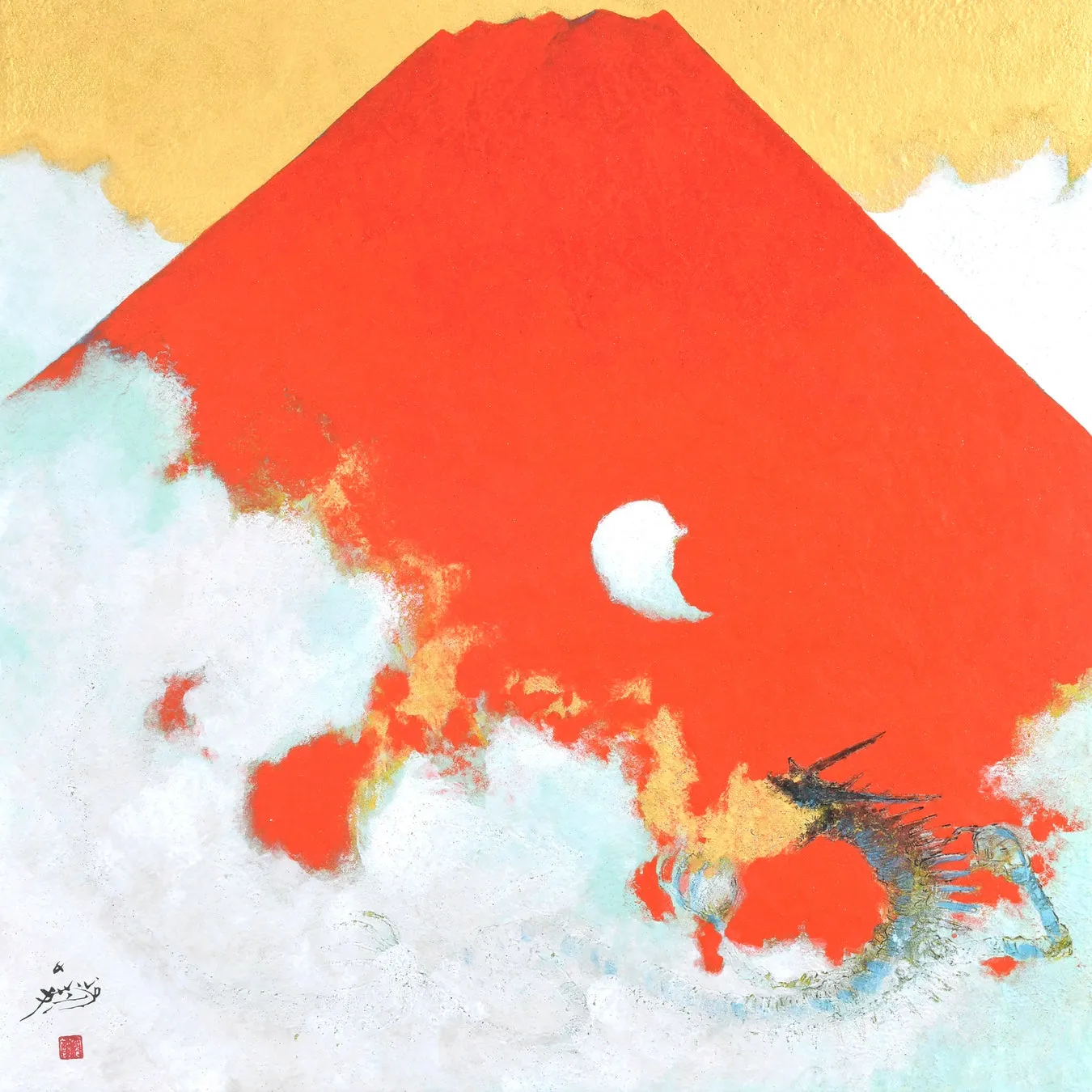 日本画にゴジラ降臨!?阪神梅田「村上裕二展」異才の世界を徹底解説