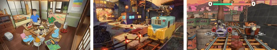 クレヨンしんちゃんシーン