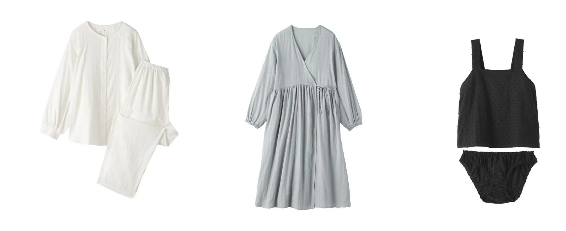 【無印良品】二重ガーゼドットドビーが叶える極上肌触り!おうち時間が変わる理由