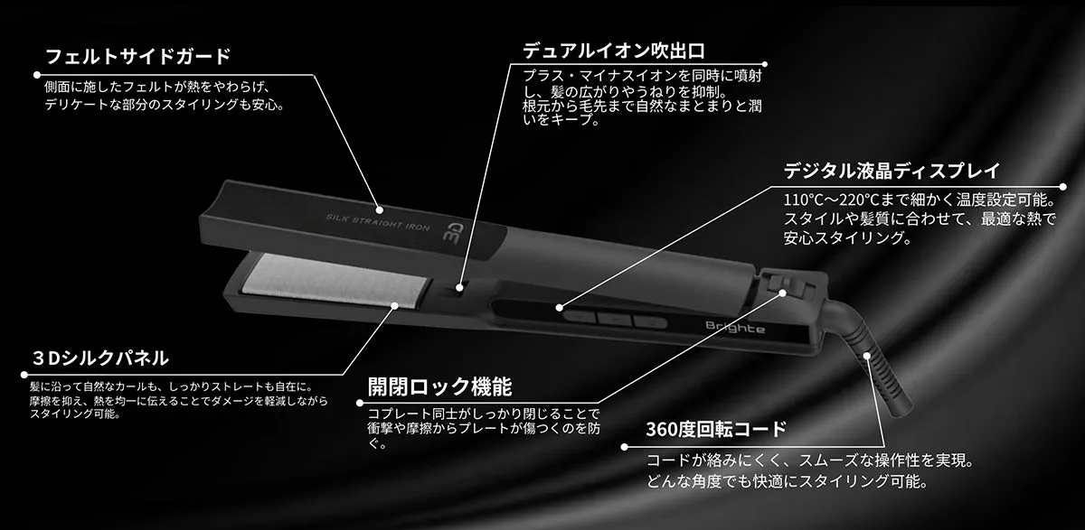 製品の詳細機能