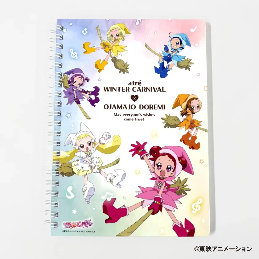 「アトレ×おジャ魔女どれみ見習い魔法ノート」イメージ